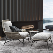 Modern Nordic Light Outdoor Simple Lounge Garden Chair